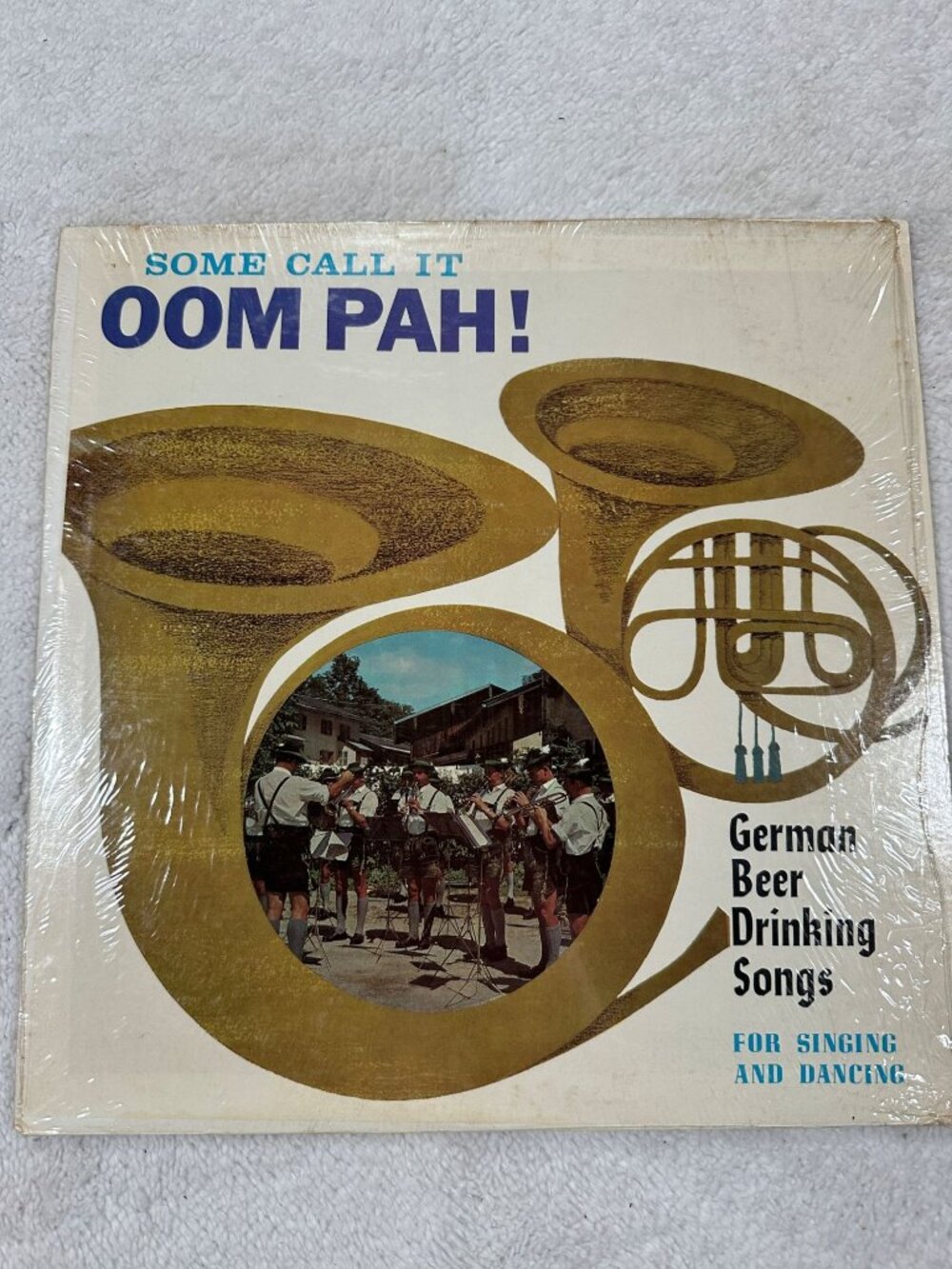 Some Call It Oompah! German Beer Drinking Songs Stereo LP Somerset SF28100 33RPM